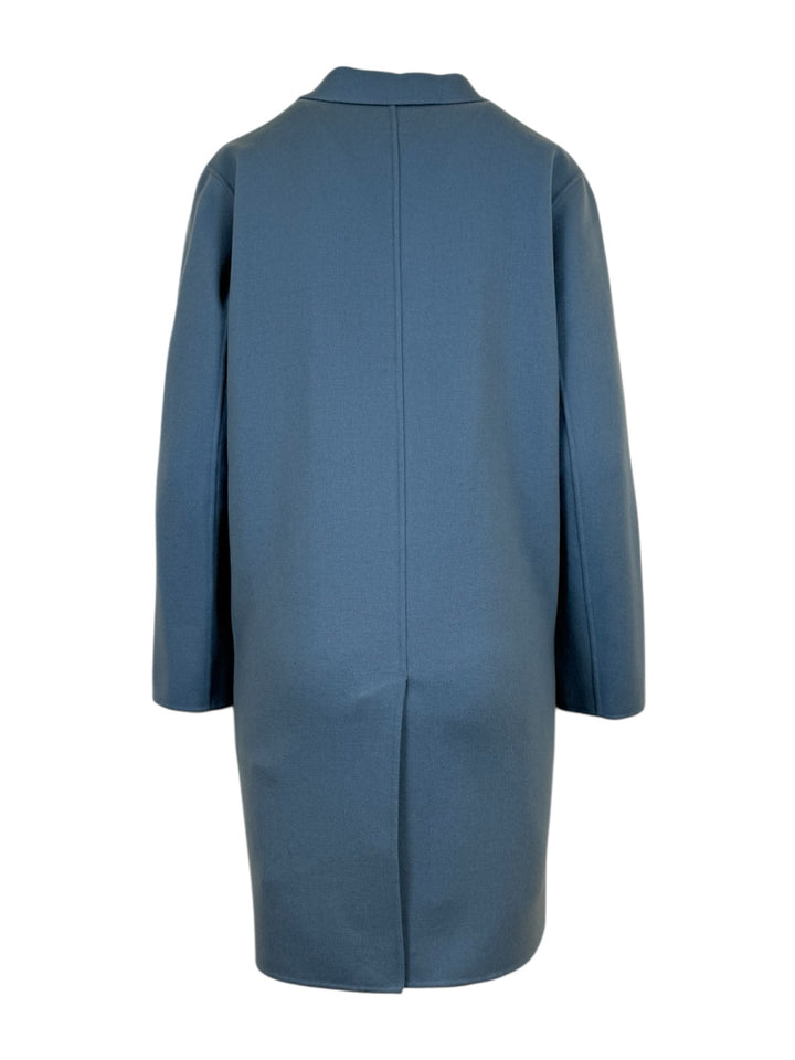 Weekend Max Mara Size 10 Button-Up Wool Coat