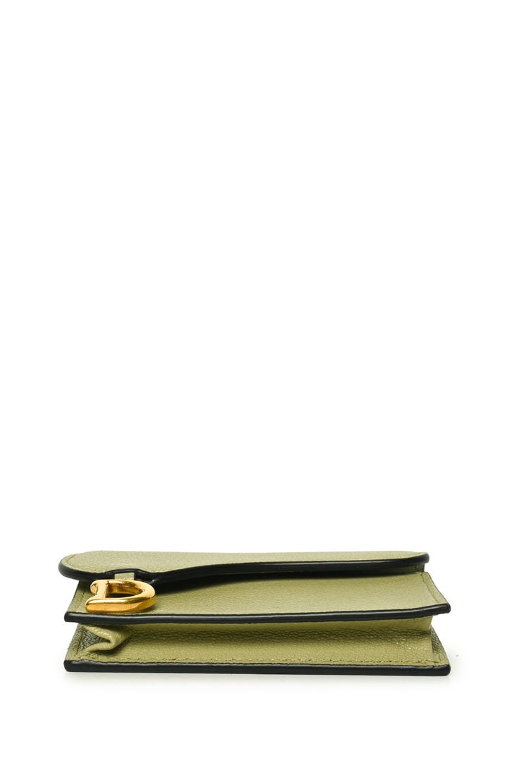 Dior 2022 Saddle Bloom Card Holder