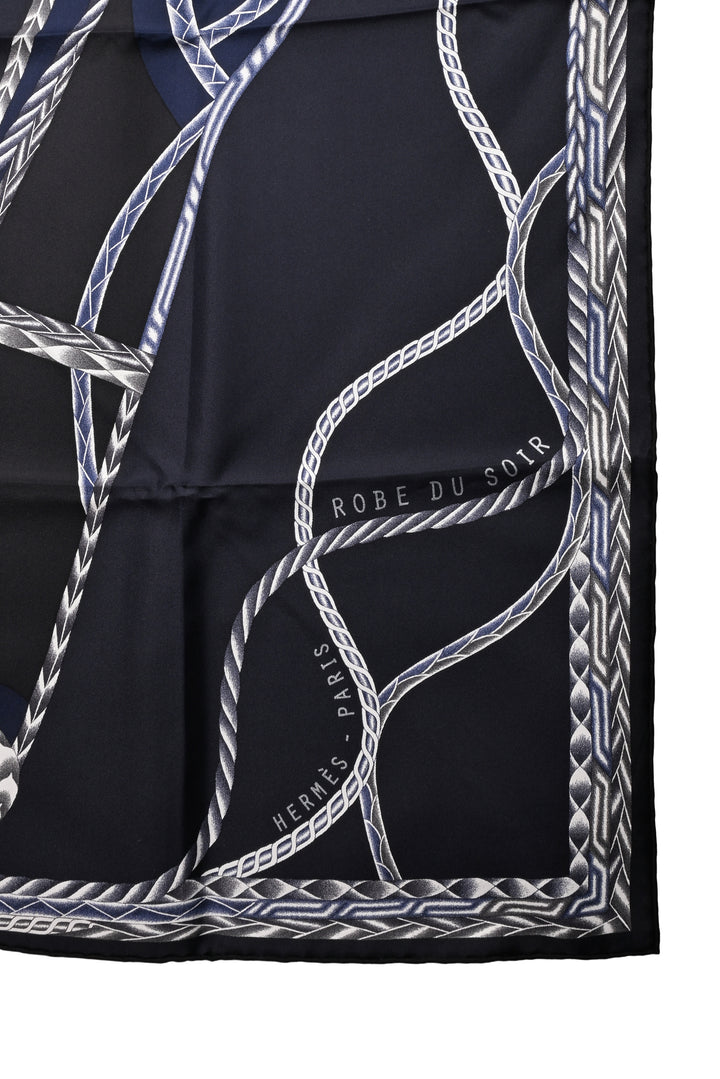 Hermes Robe Du Soir Twill Silk Scarf