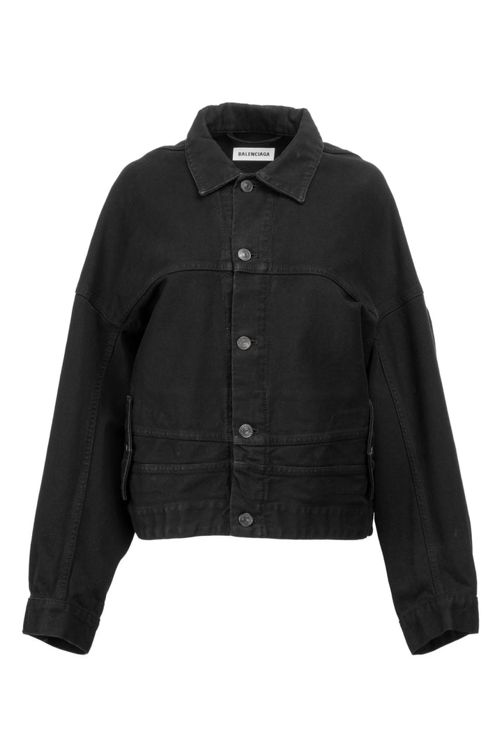 Balenciaga Size 34 2021 Upside Down Denim Jacket