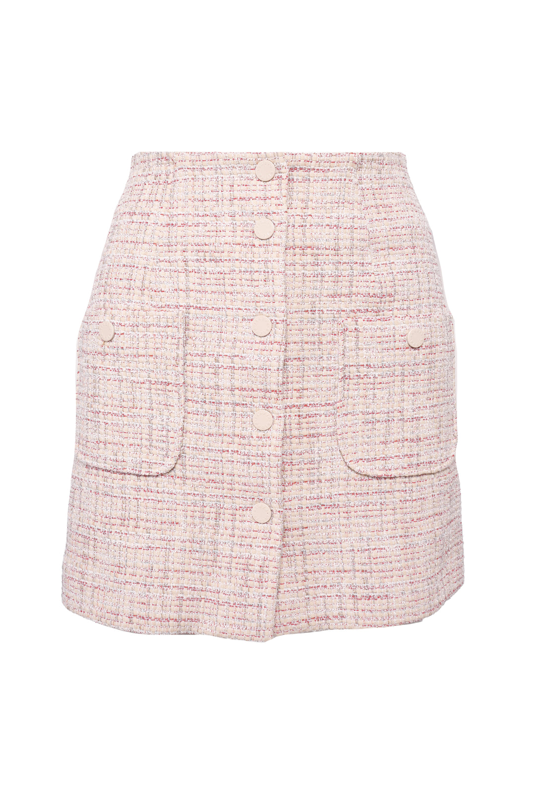 Sandro Size 38 Tweed Jacket & Mini Skirt Set