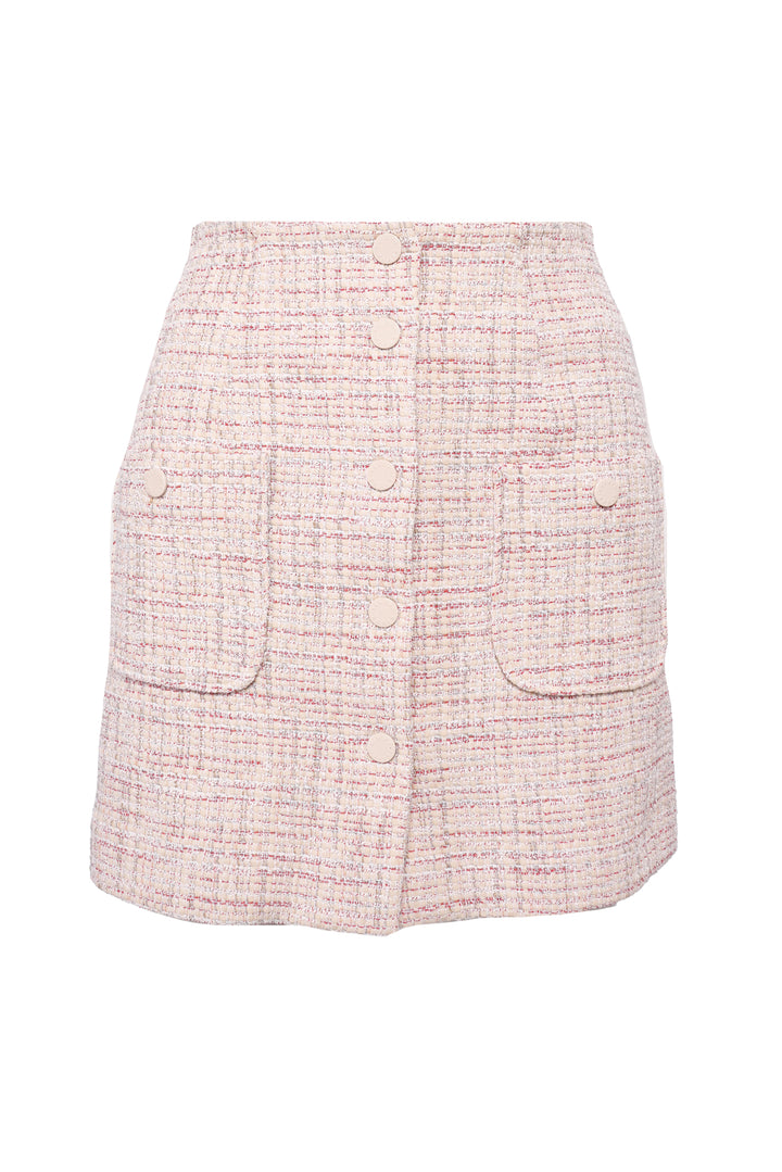 Sandro Size 38 Tweed Jacket & Mini Skirt Set