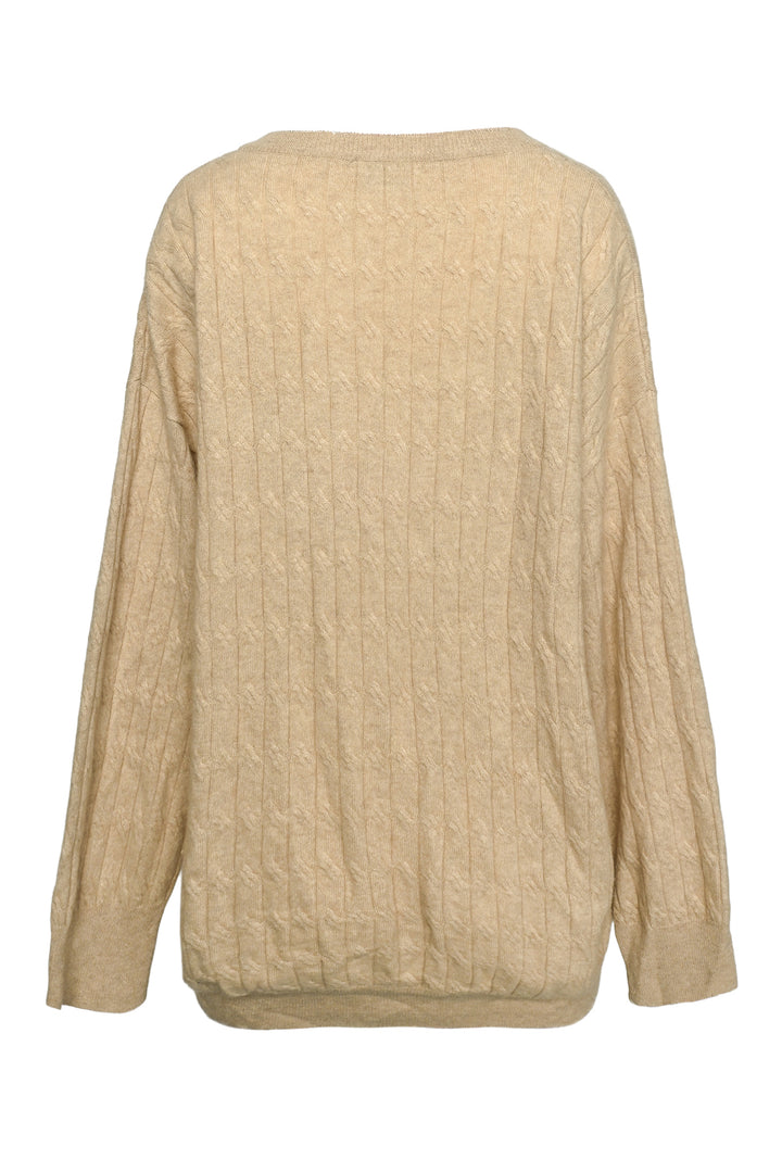 Co Size M V-Neck Cashmere Sweater