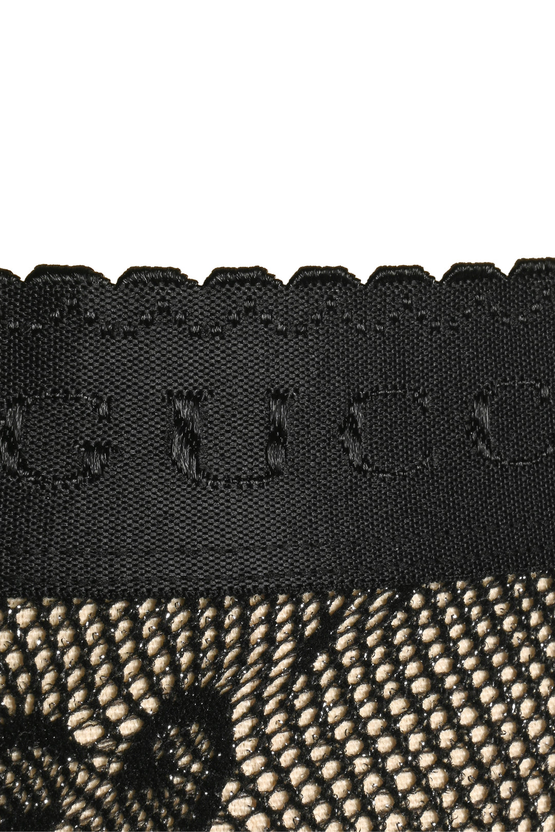 Gucci Size XS/S Metallic Lurex Interlocking G Stretch Knit Tights