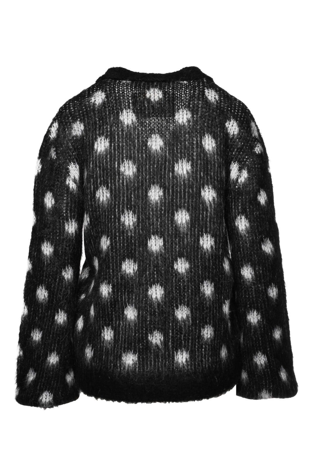 Marni Size 42 Polka Dot Cardigan