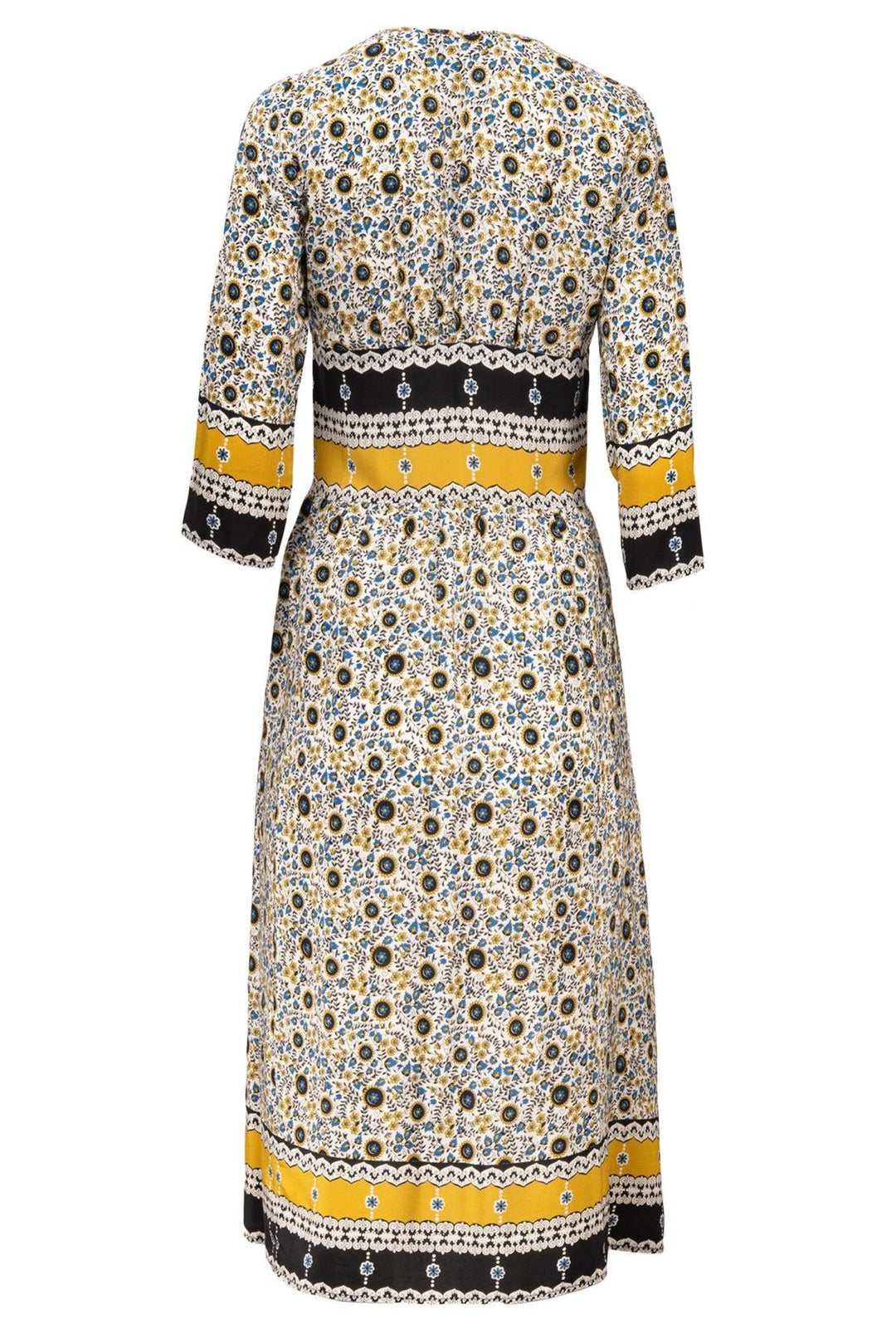 Sea New York Size 2 Floral Silk Midi Dress