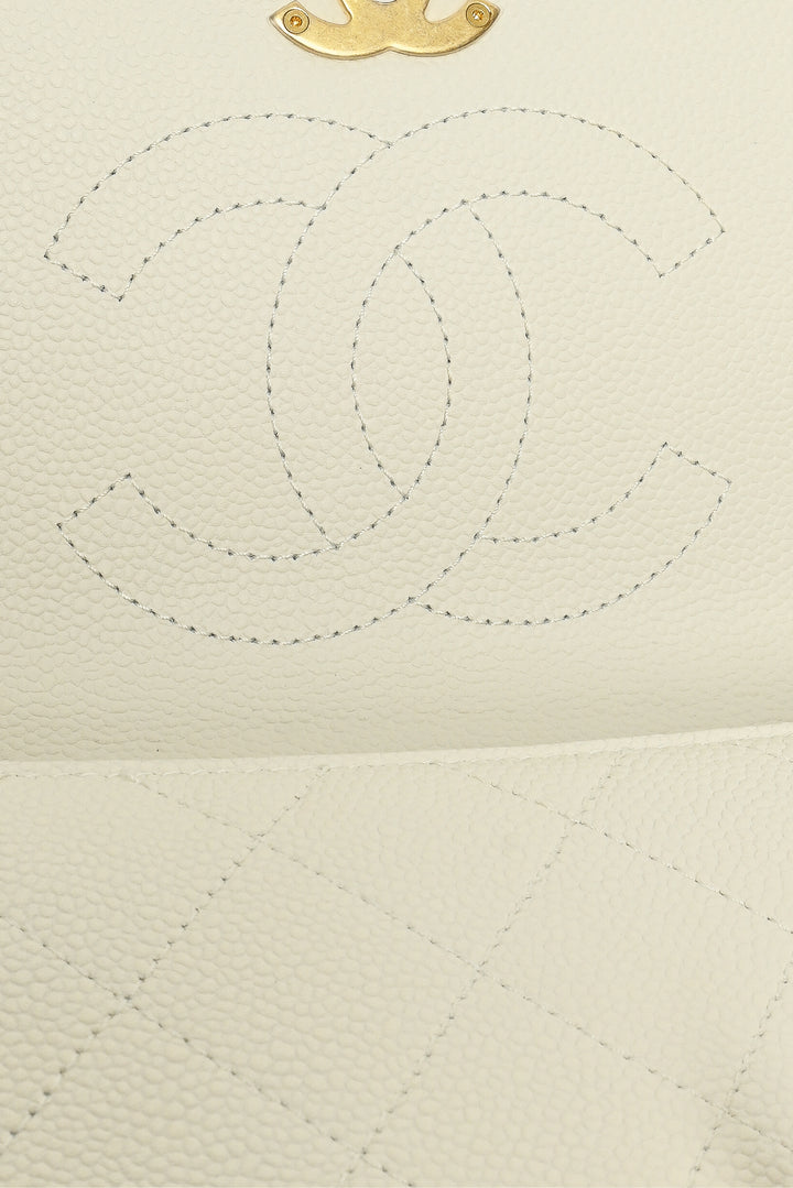 Chanel 2019 Caviar Quilted Medium Chic Affinity Flap Bag