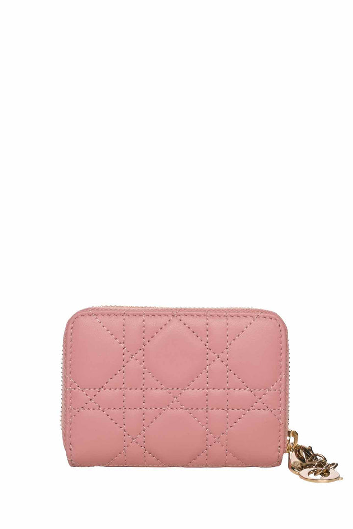 Dior 2023 Cannage Lady Dior Medium Wallet