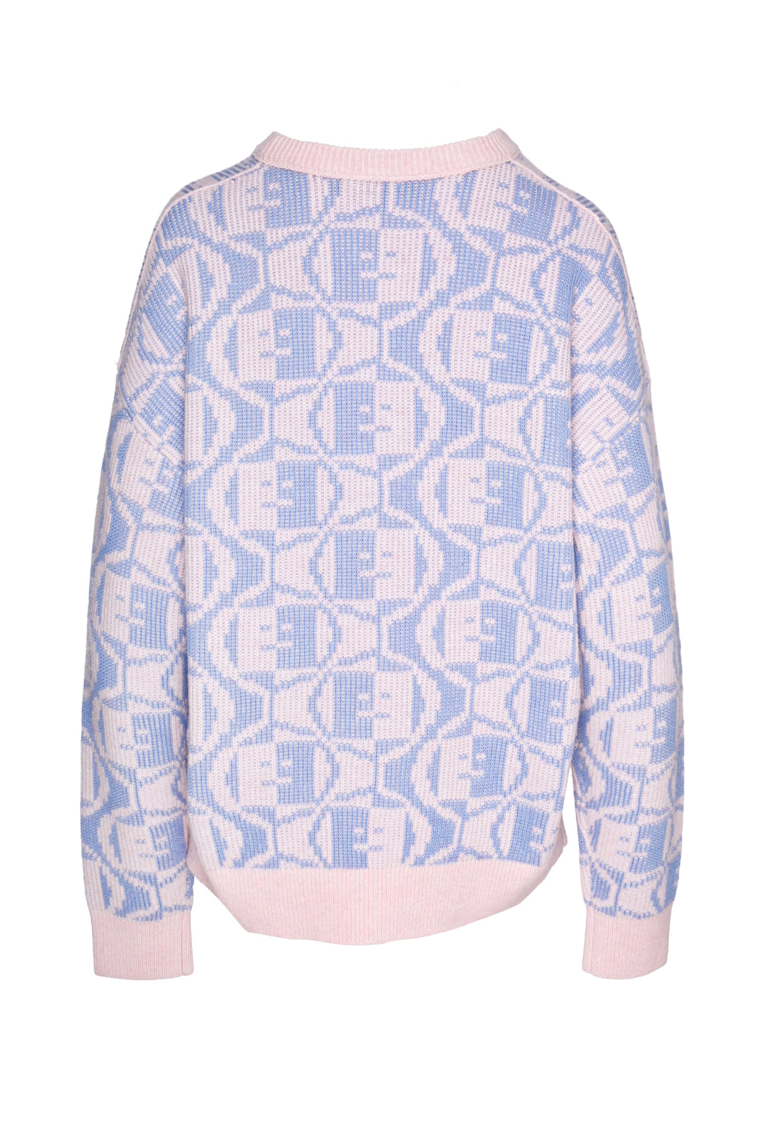 Acne Studios Size M Katch 2 Tone Face Sweater