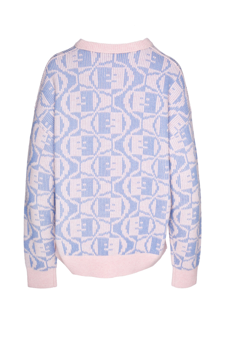 Acne Studios Size M Katch 2 Tone Face Sweater