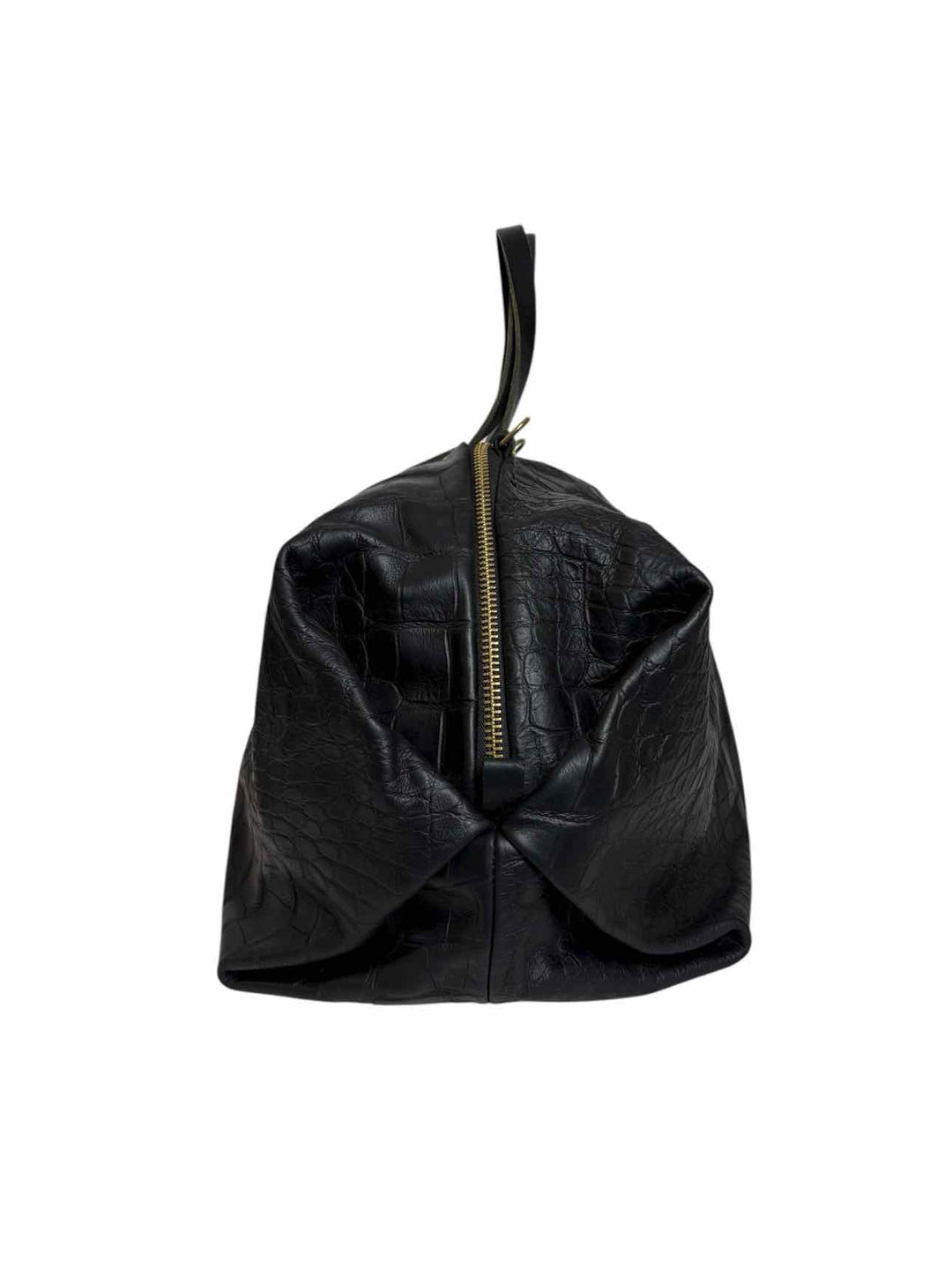 Custom Croc Embossed Leather Purse