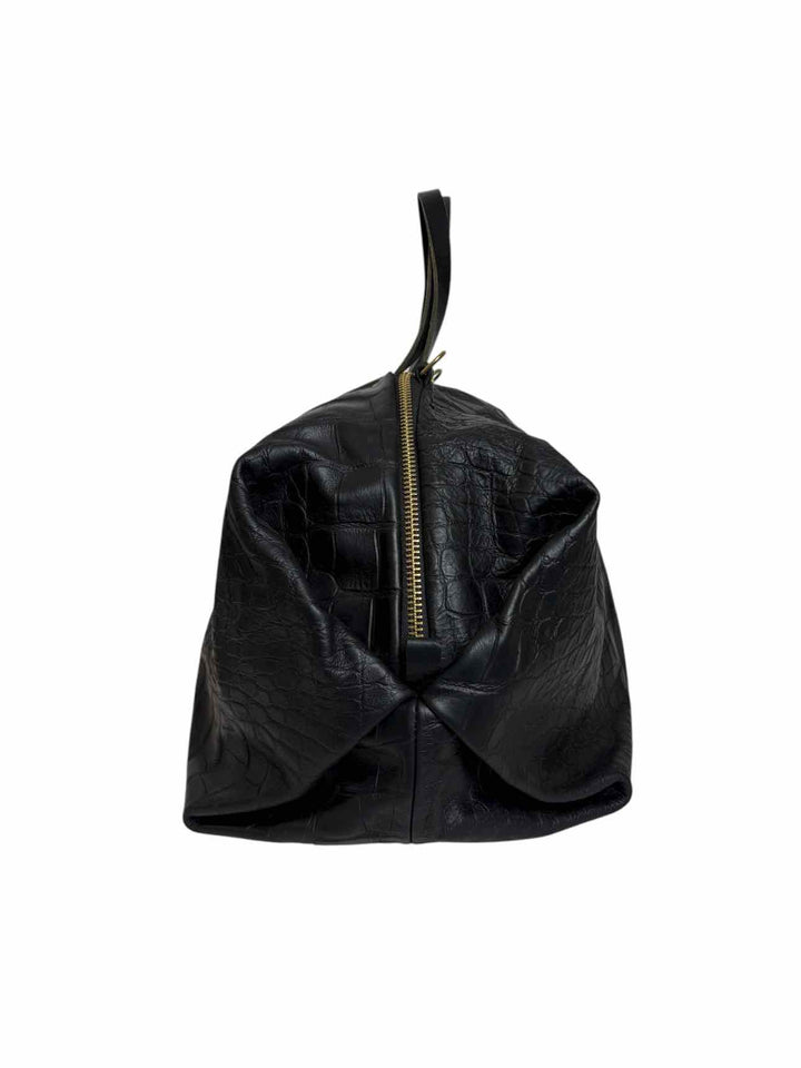 Custom Croc Embossed Leather Purse