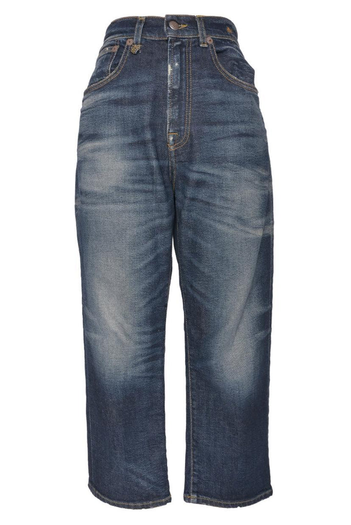R13 Size 23 Cropped Fade Jeans