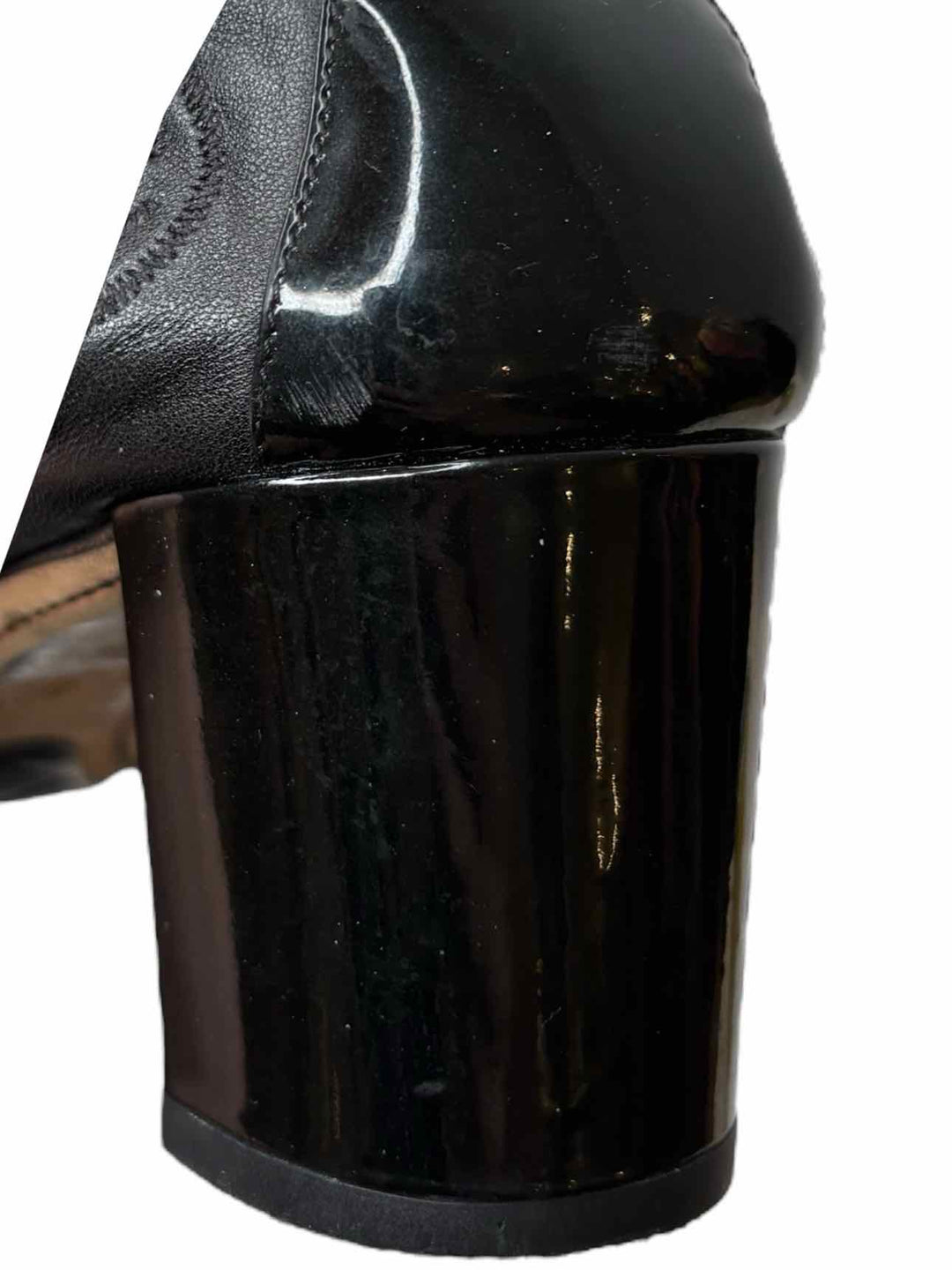 Chanel Elastic Leather Embroidered Size 40.5 Pumps