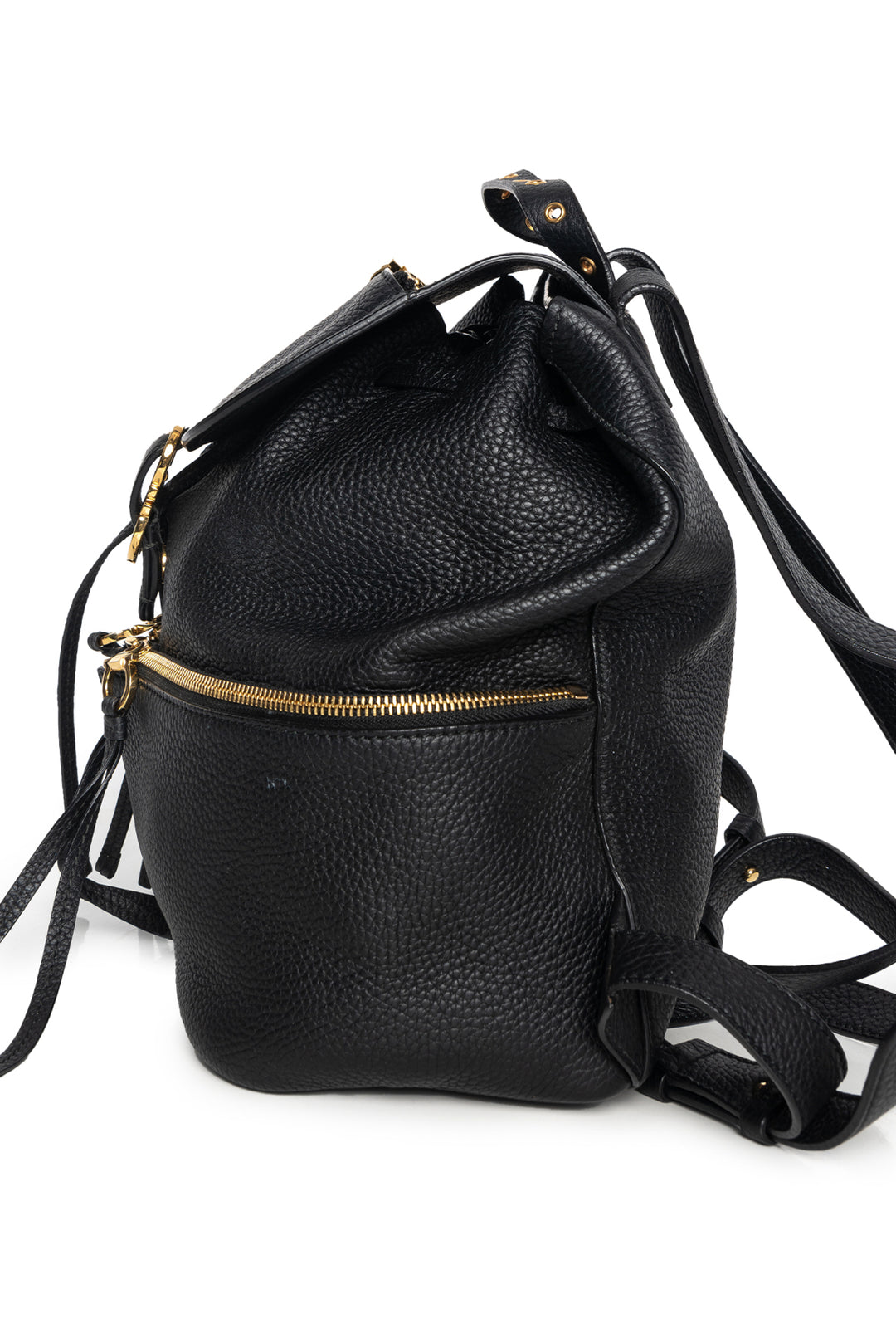 Salvatore Ferragamo Nero Leather BackPack