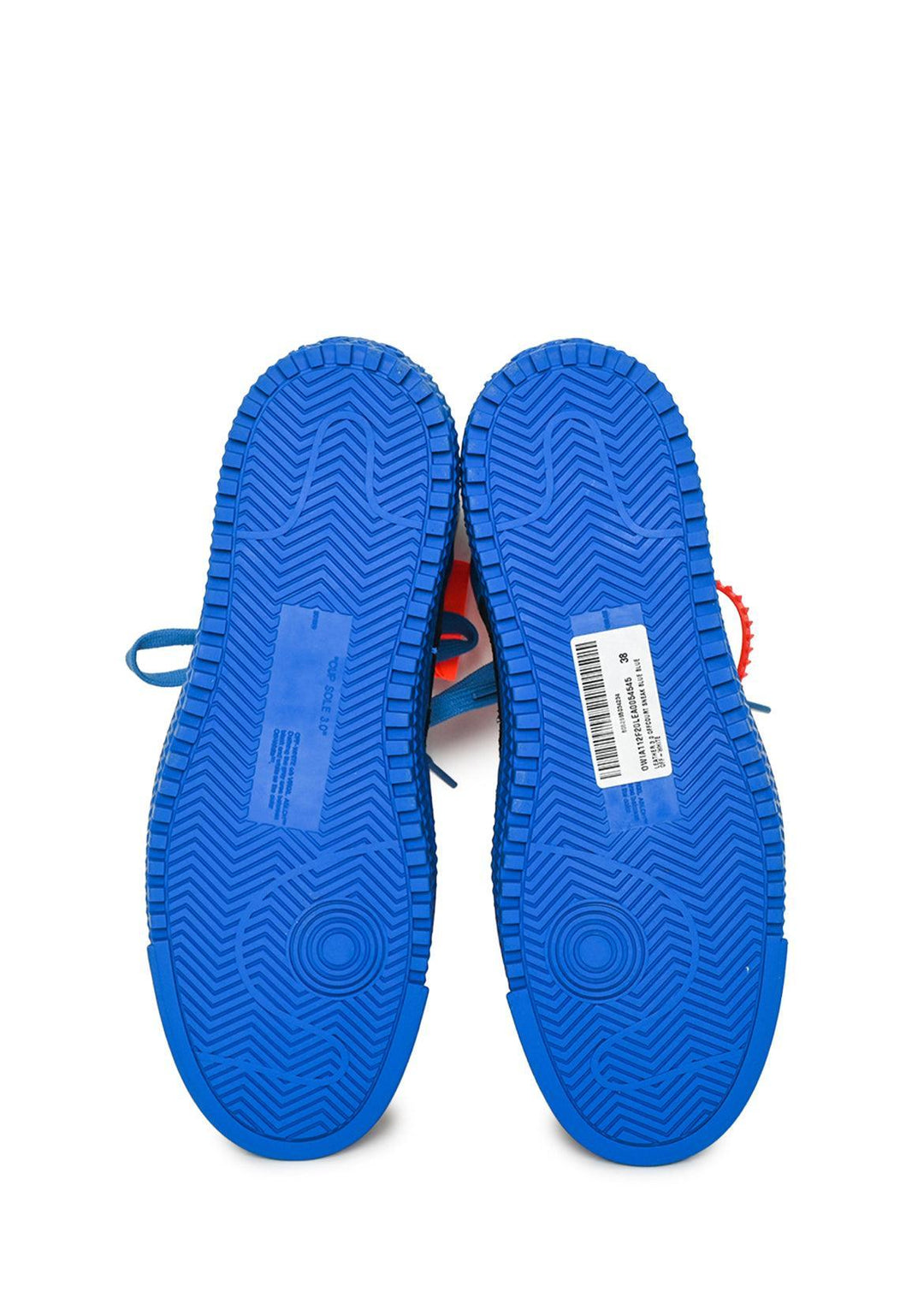 Off White Size 38 Leather 3.0 Offcourt  Sneaker