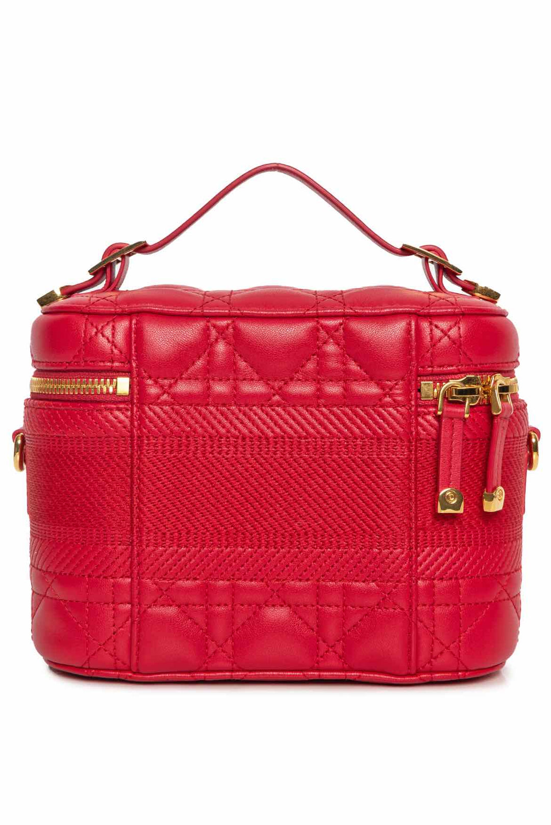 Dior Lambskin Cannage Small Diortravel Vanity Case