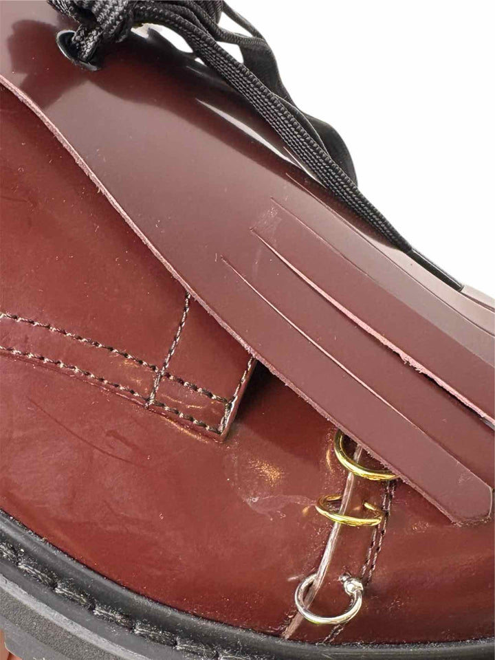 Marni Size 41 Dada Derbys Leather  Flats