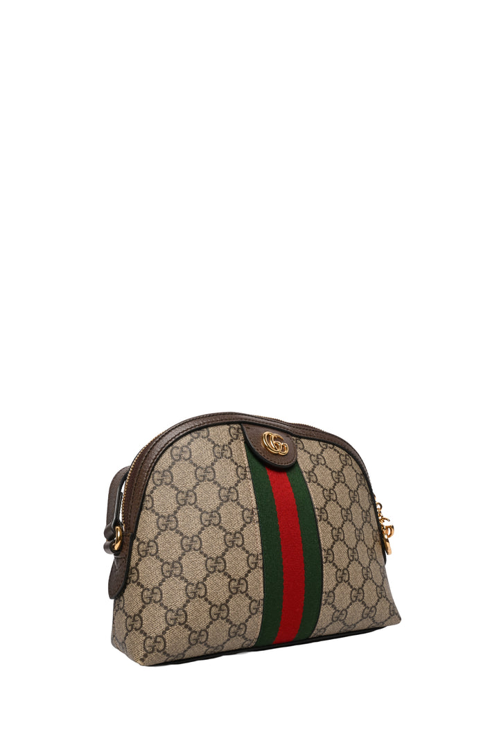 Gucci Small GG Supreme Ophidia Dome Small Crossbody