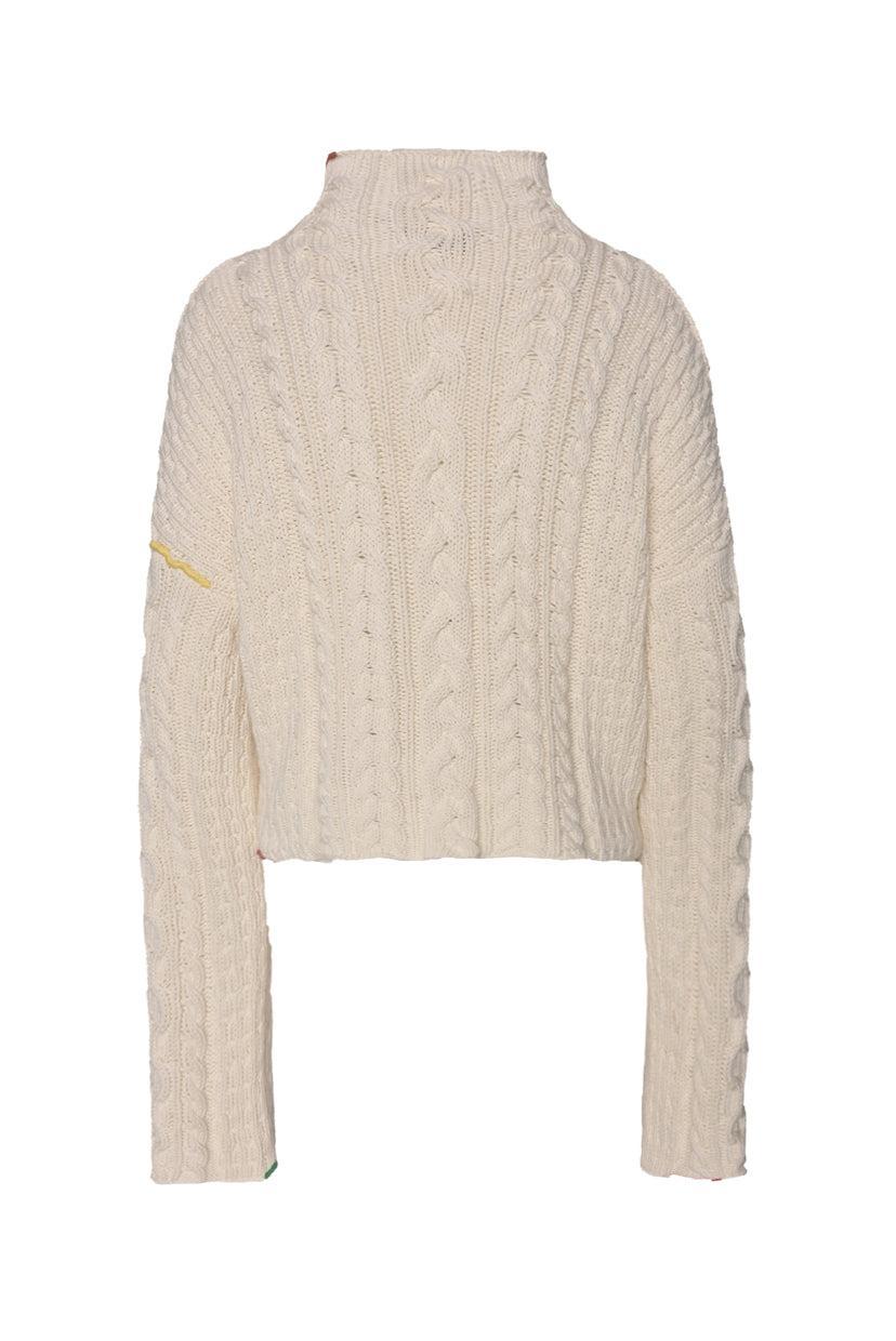 JW Anderson Size M Cableknit Turtleneck Sweater