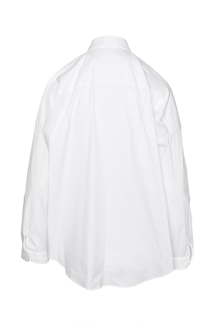 Brunello Cucinelli Size M Monili Cotton-Blend Poplin Shirt
