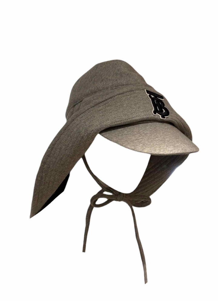Burberry Size M/L Monogram Cotton Rain Hat