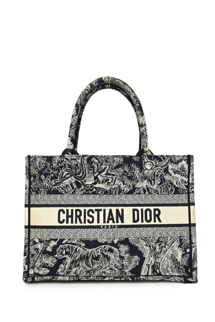 Dior 2022 Toile de Jouy Reverse Medium Book Tote