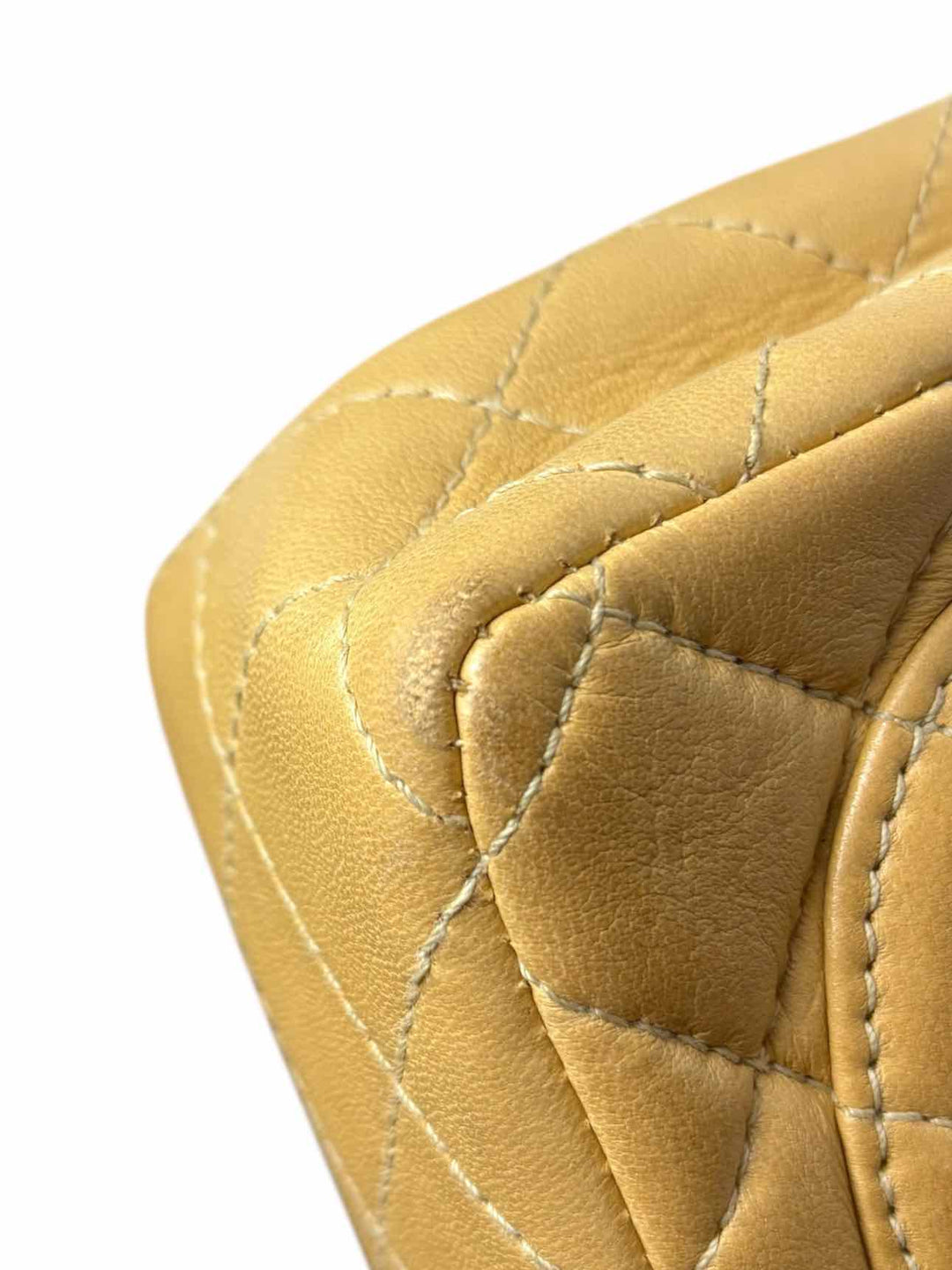 Chanel Small Resin Chain Leather Flap Purse