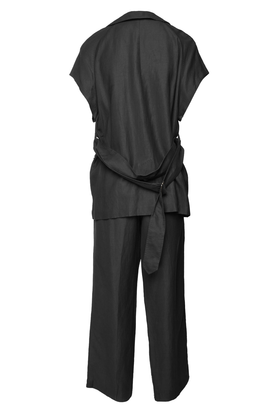 Max Mara Size 14 Vest with belt & Pant Set