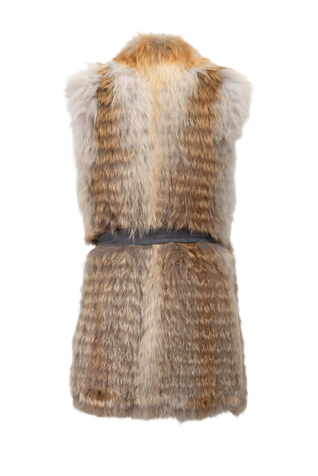 Guy Laroche Size 40 Fur Long Vest