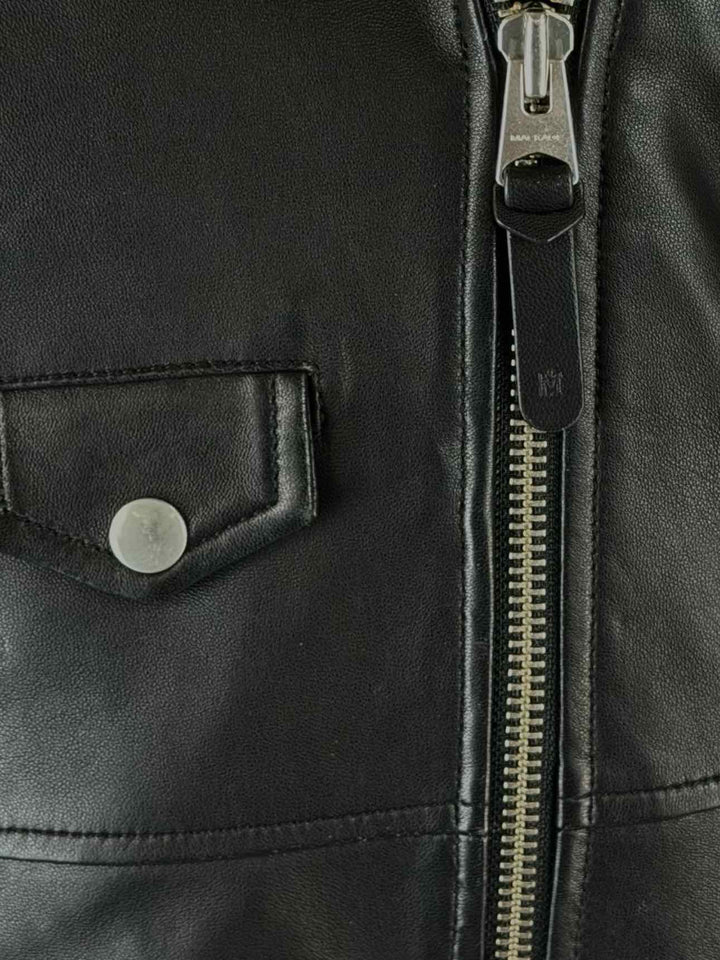 Mackage Size S Baya Leather Moto Jacket