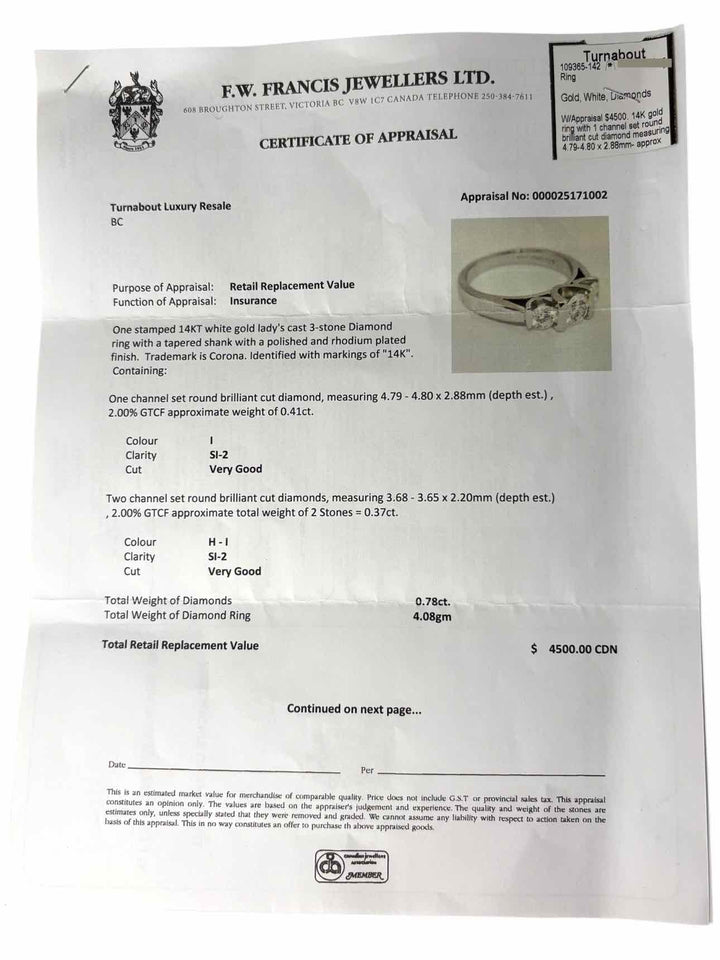 Size 5 Diamond  Ring