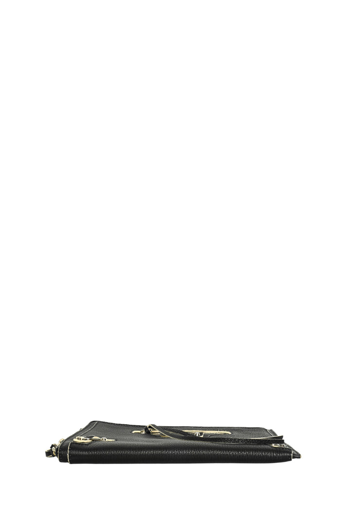 Balenciaga S/S 2016 Calfskin Leather Motocross Pouch Clutch