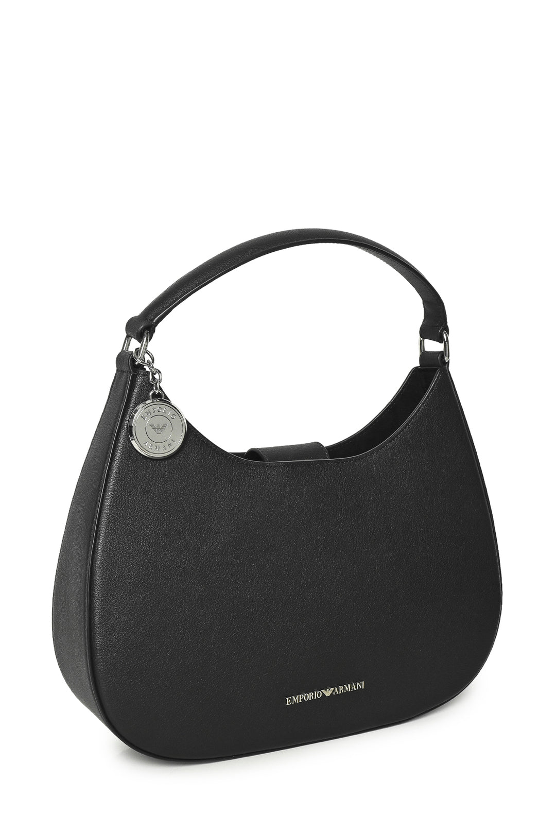 Emporio Armani Logo Lettering Hobo Shoulder Bag