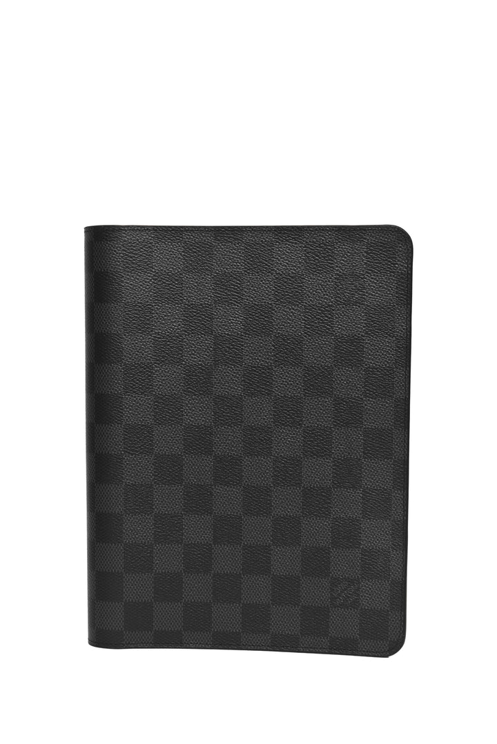 Louis Vuitton Damier Graphite Desk Agenda Cover