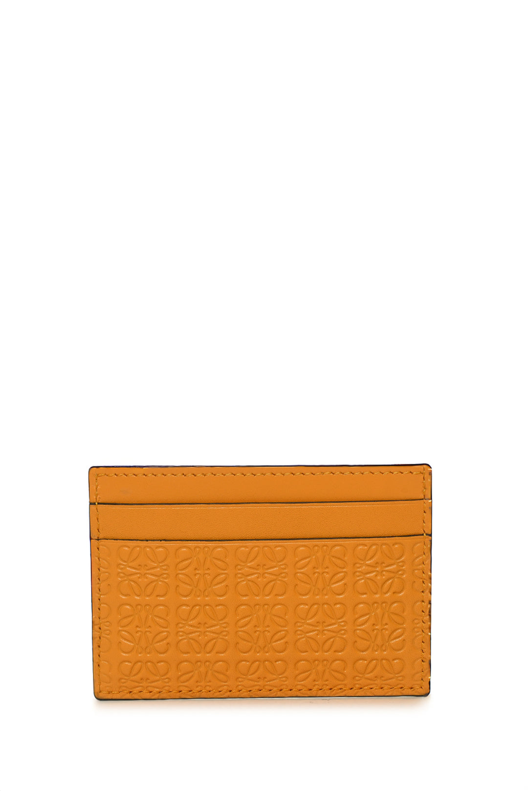 Loewe Repeat Anagram Embossed Leather Card Holder Wallet
