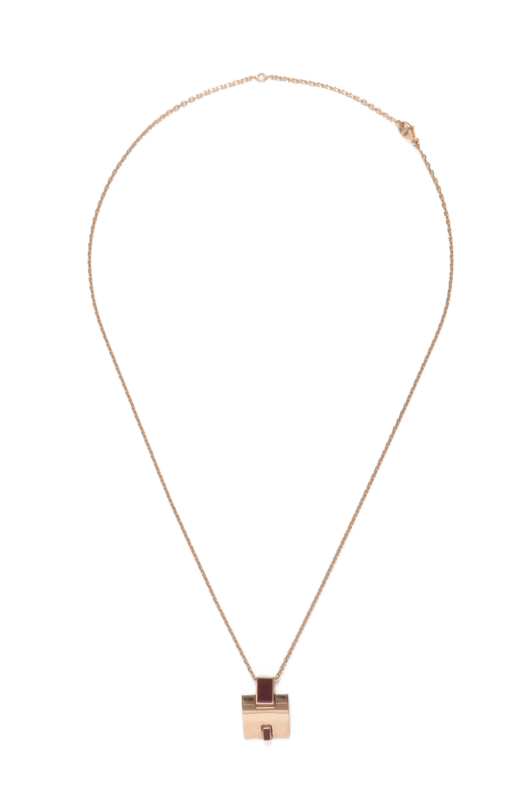 Hermes Eileen H Pendant Necklace