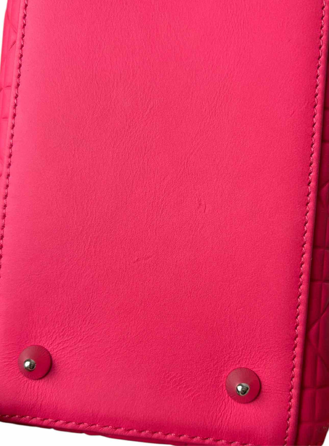 Dior 2013 Ultra Matte Calfskin Cannage Medium Lady Dior Tote