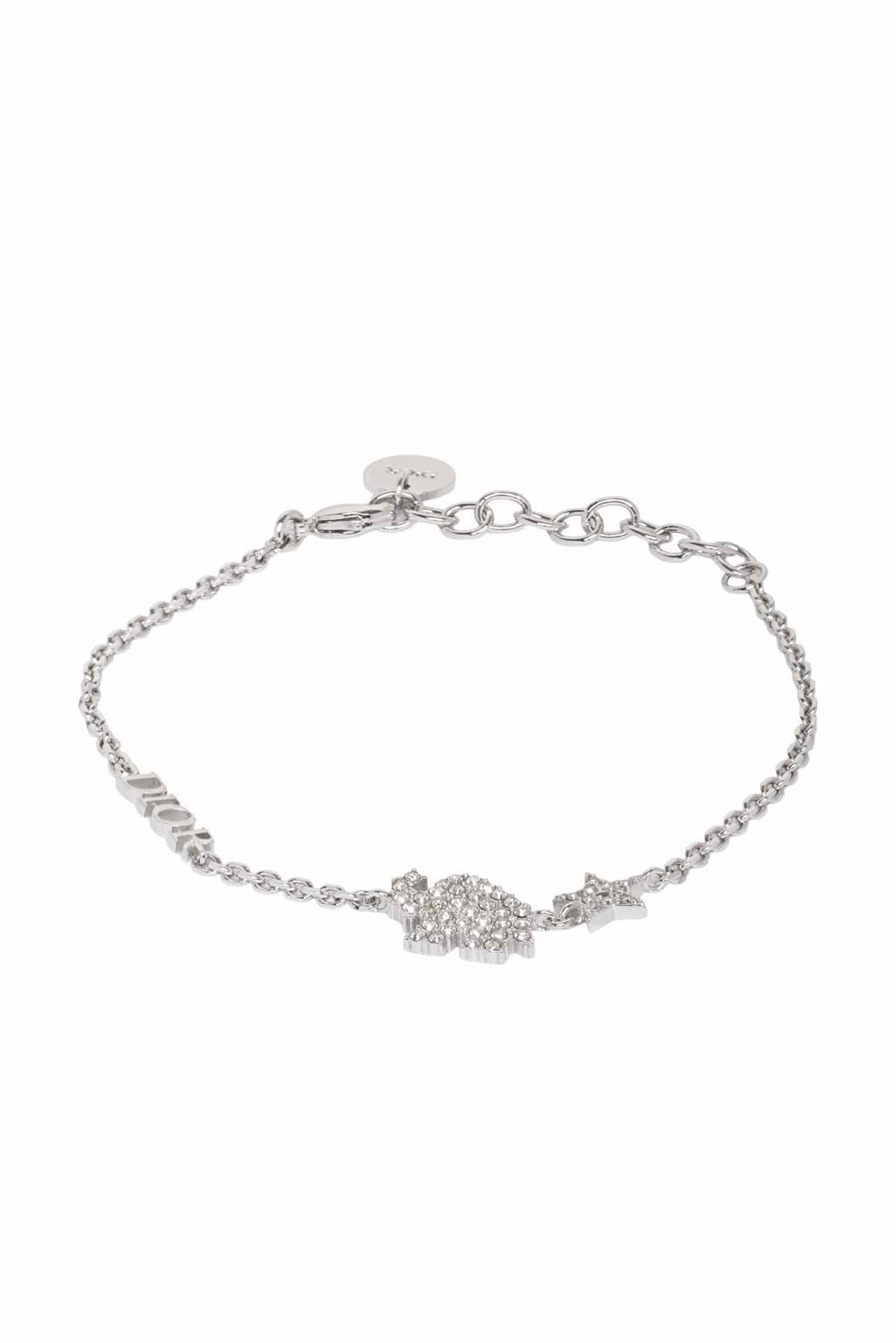 Dior Size OS Elephant Charm Star Bracelet