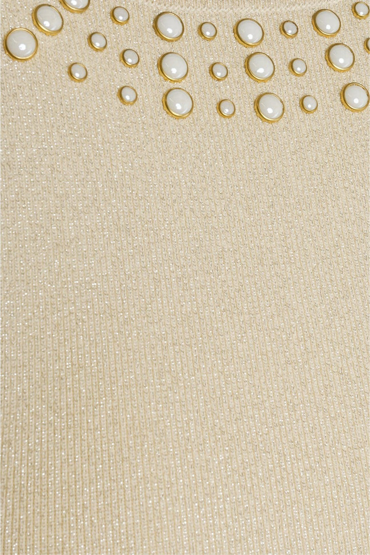 Sandro Size 36 Studded A-line Dress