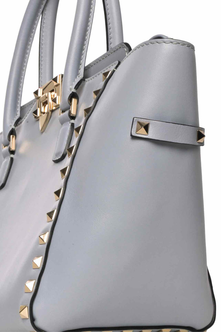 Valentino Small Rockstud Rigid Shoulder Bag