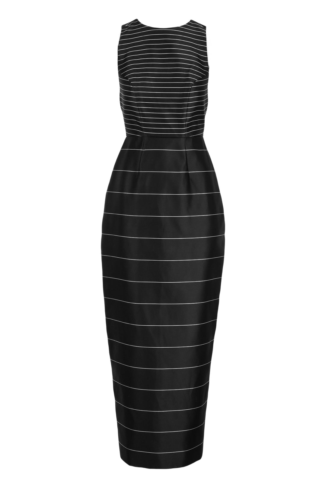 Katie Ermilio Size 4 2013 Striped Sport Gown