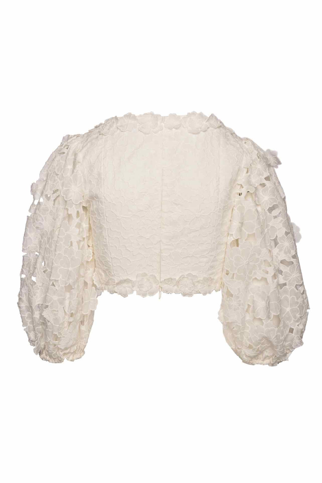 Zimmermann Size 1 Cropped Guipure Lace Tops