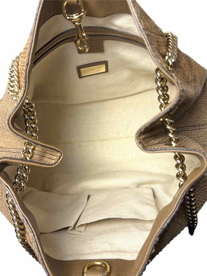 Gucci Python Soho Chain Shoulder Bag Purse