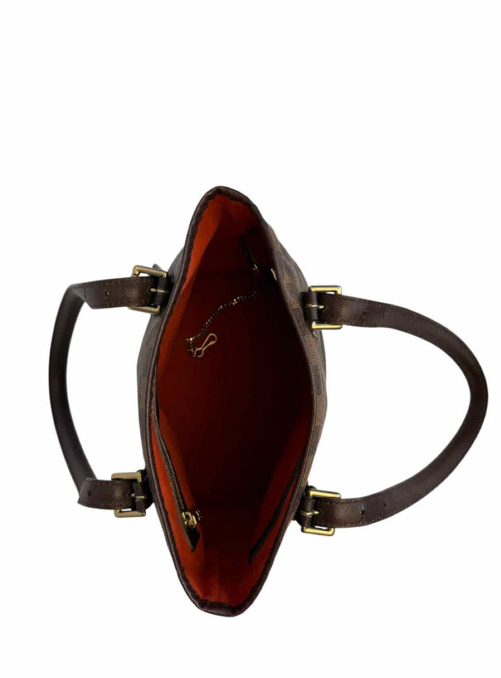 Louis Vuitton Damier Ebene Marais Bucket  Purse