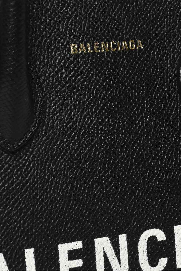 Balenciaga F/W 2018 XXS Ville Logo Top Handle Bag
