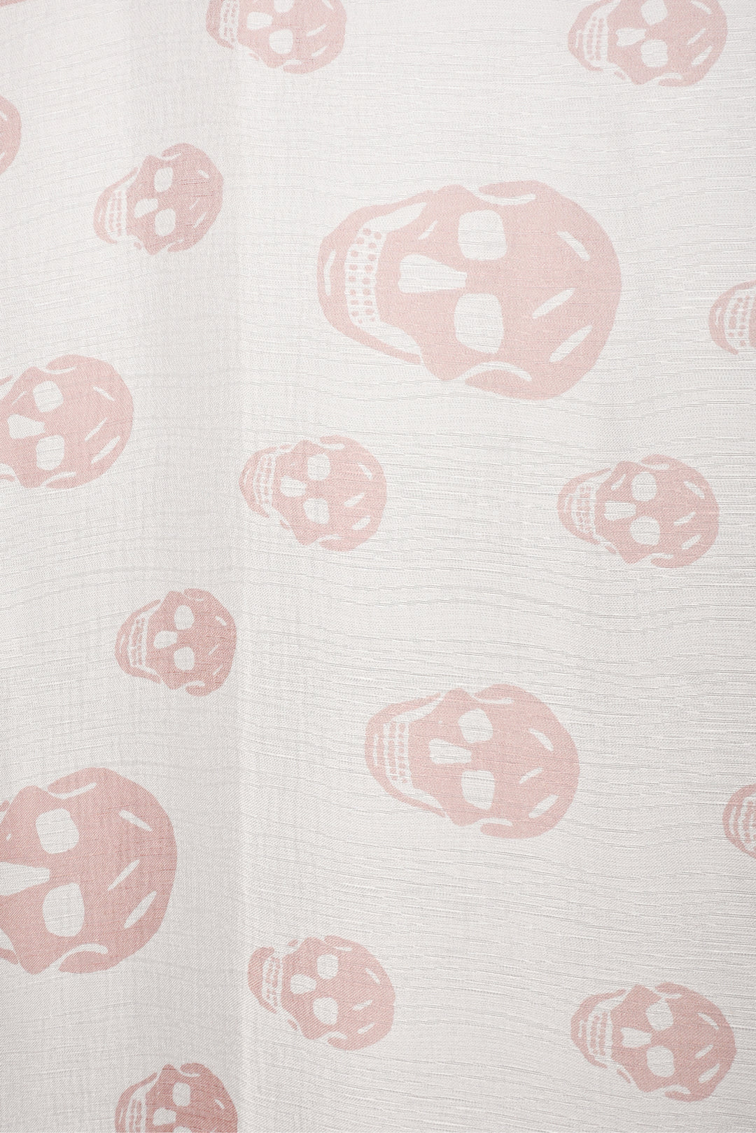 Alexander Mcqueen Classic Silk Skull Scarf