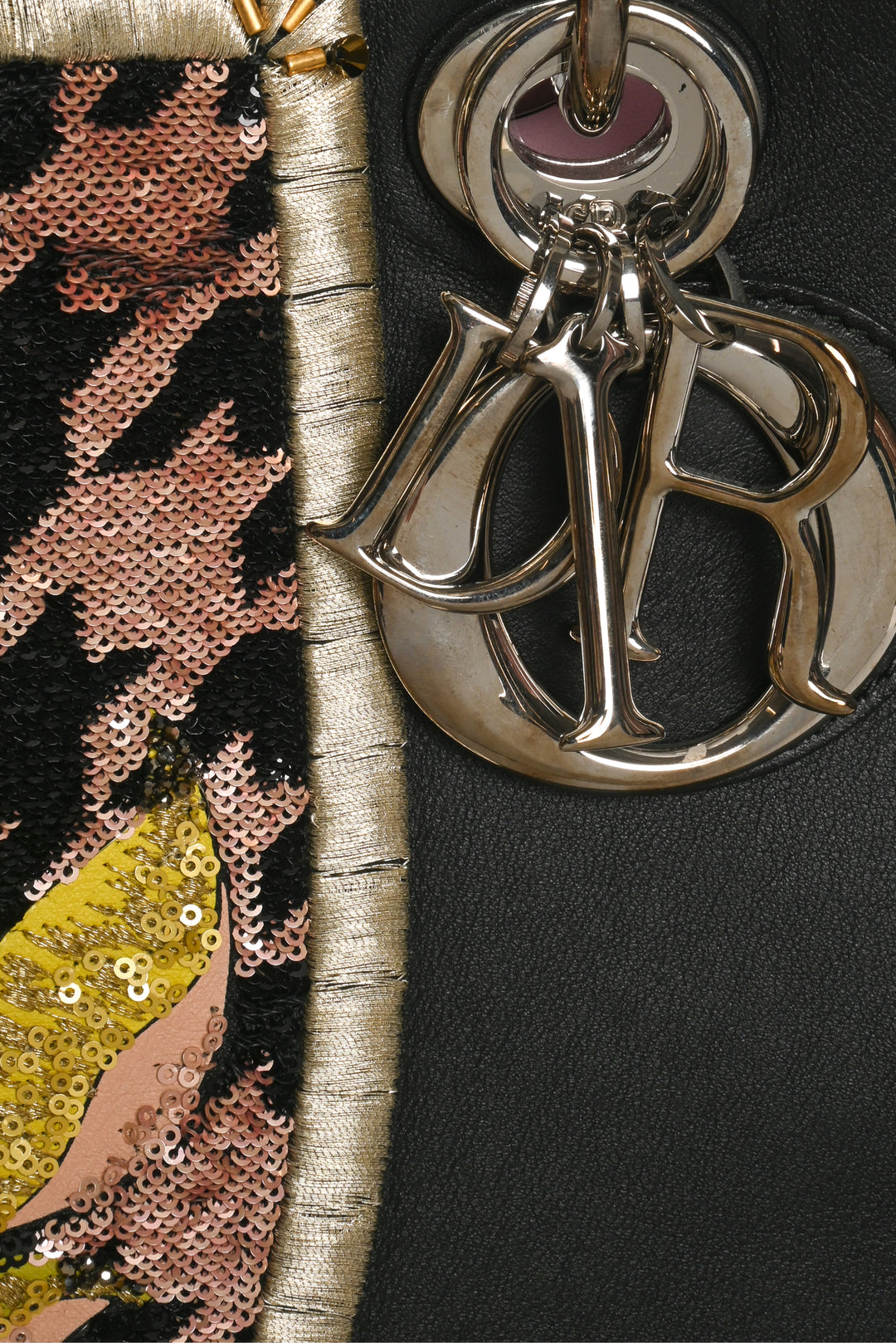 Dior 2015 Embroidered Calfskin Diorissimo Tote