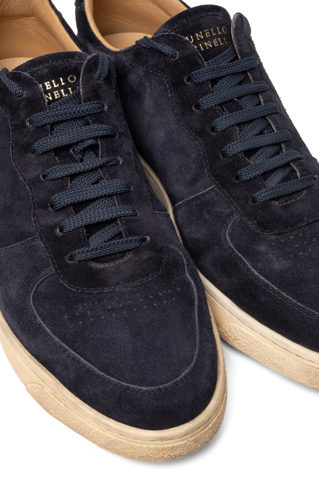 Brunello Cucinelli Men's Shoe Size 43.5 Washed Suede Sneakers
