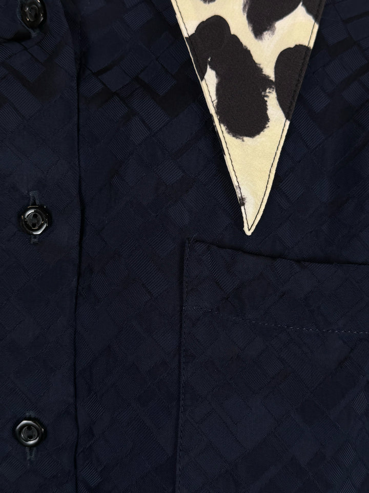 Marni Size 36 Oversized Collar Blouse